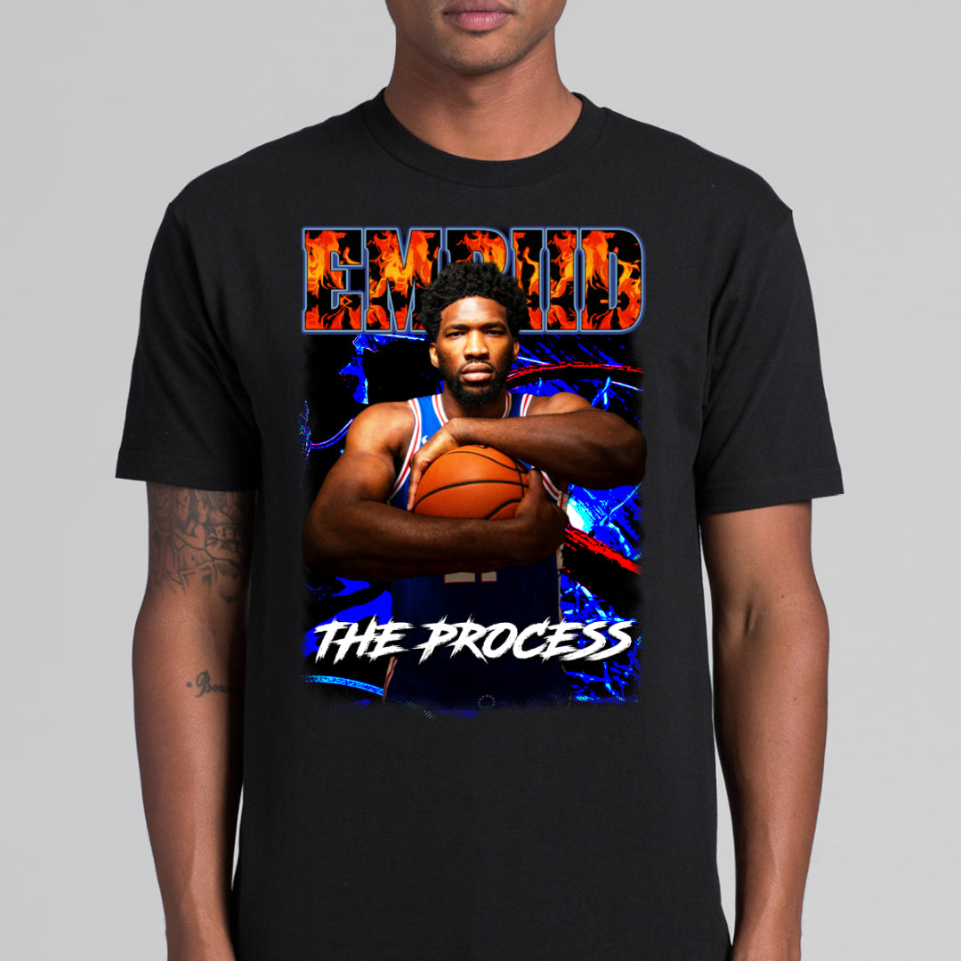 Joel Embiid NBA V8 T-Shirt Sport Athlete Family Tee