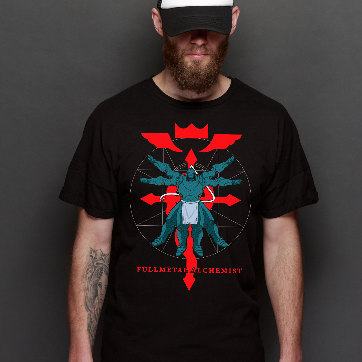 Fullmetal Alchemist V8 T-Shirt Japanese Anime Tee