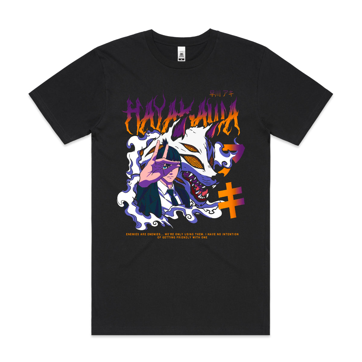Chainsaw Man Aki Hayakawa V6 T-shirt Japanese Anime