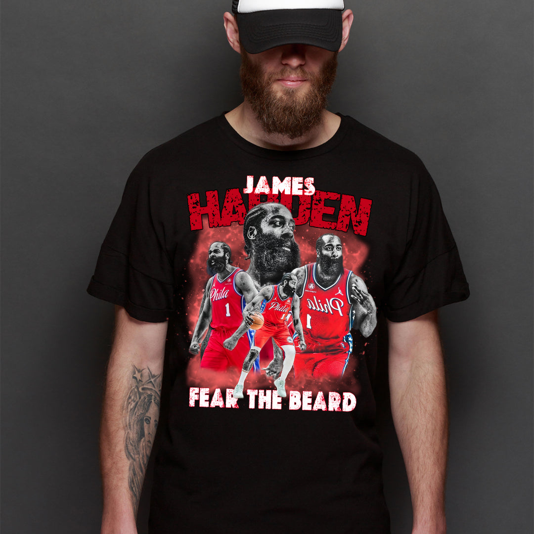 James Harden V8 NBA T-Shirt Sport Athlete Family Tee