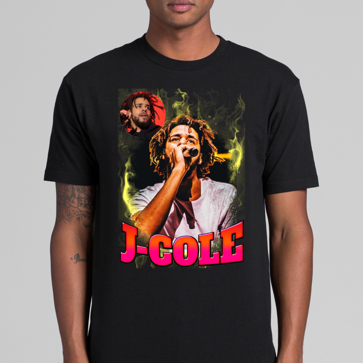 J. Cole V6 T-Shirt Rapper Family Fan Music Hip Hop Culture