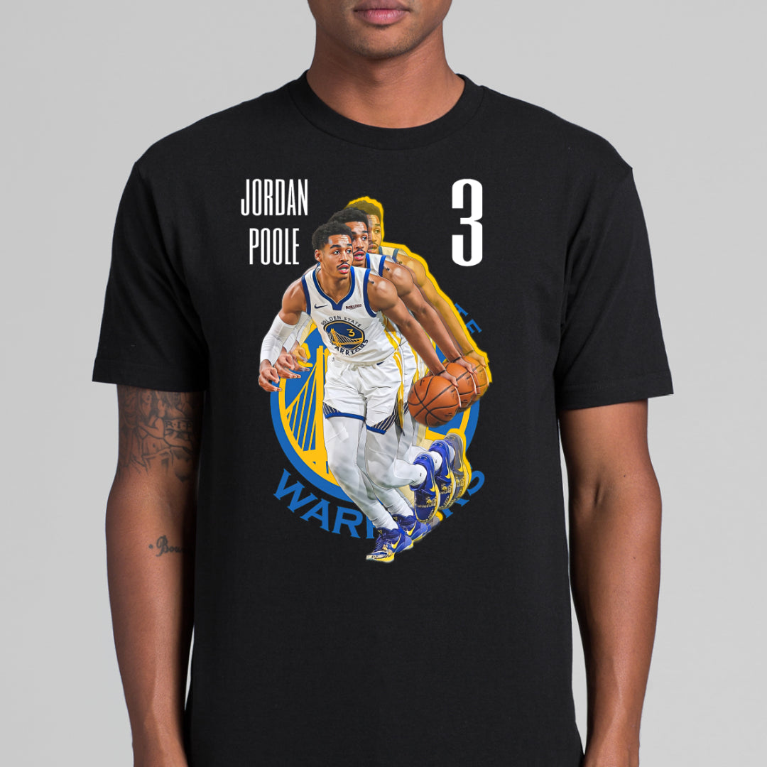 Jordan Poole V2 NBA T-Shirt Sport Athlete Family Tee