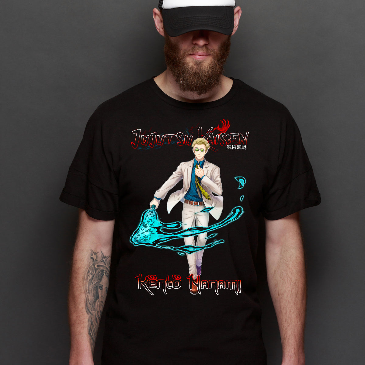 Jujutsu kaisen Kento Nanami T-Shirt Japanese Anime