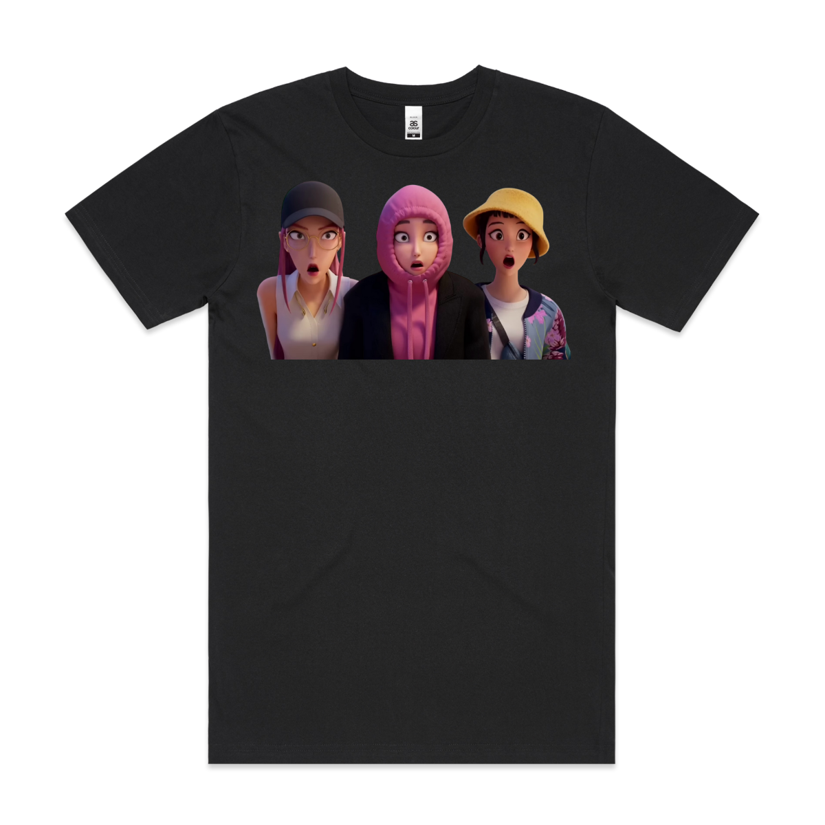 K-pop Demon Hunters Huntrix V30 T-shirt Animation Movie Tee
