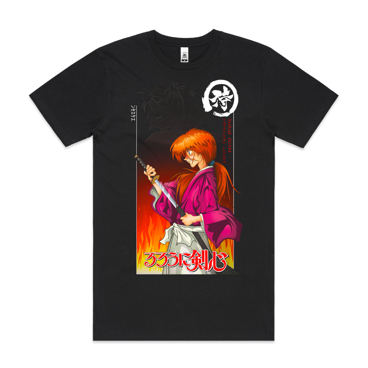 Rurouni Kenshin V2 T-Shirt Japanese Anime Tee