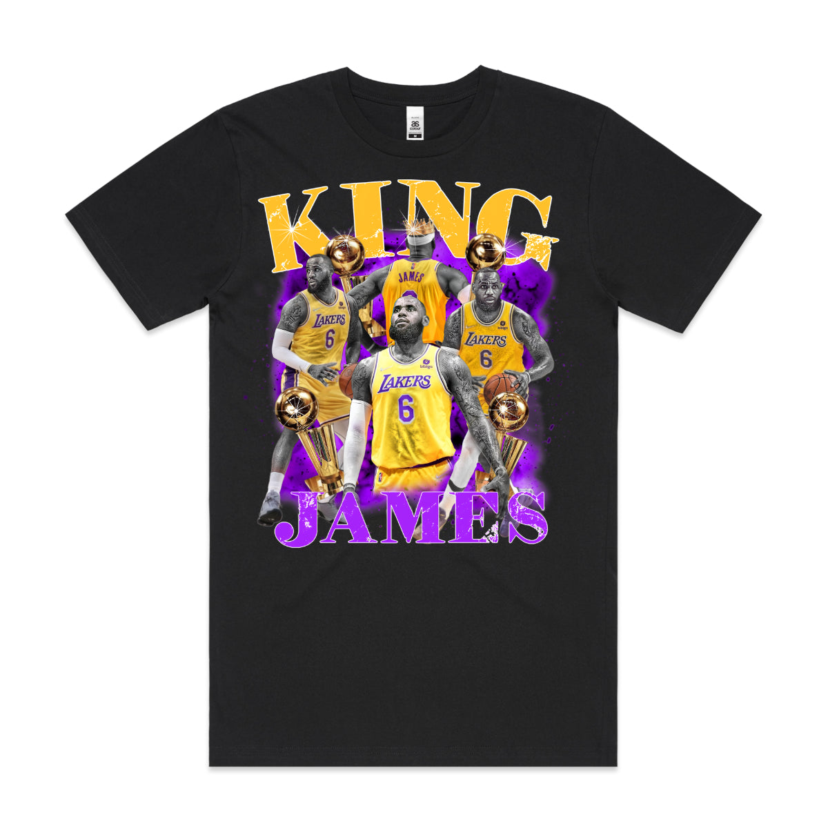 LeBron James V7 NBA T-Shirt Sport Athlete Family Tee