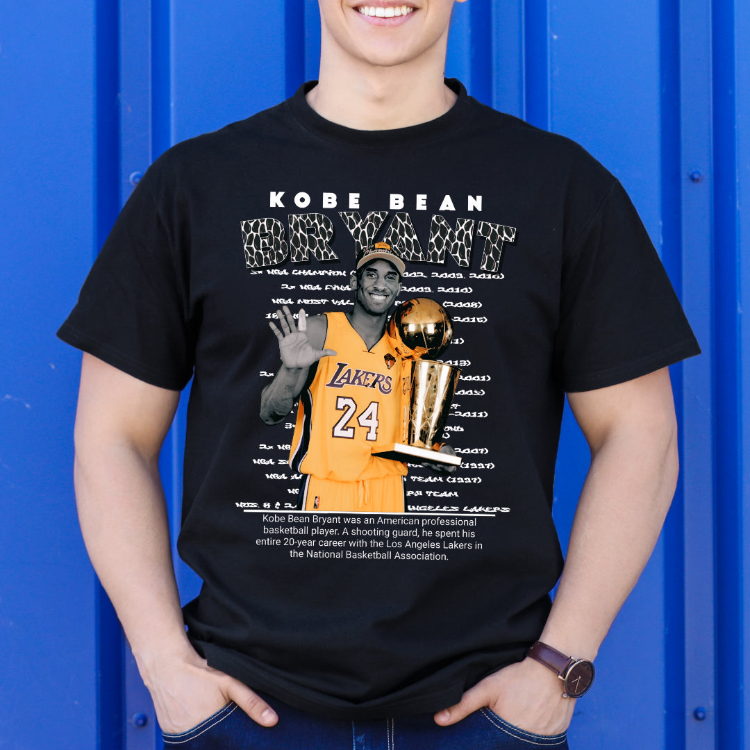 Kobe Bryant V15 NBA T-Shirt Sport Athlete Family Tee