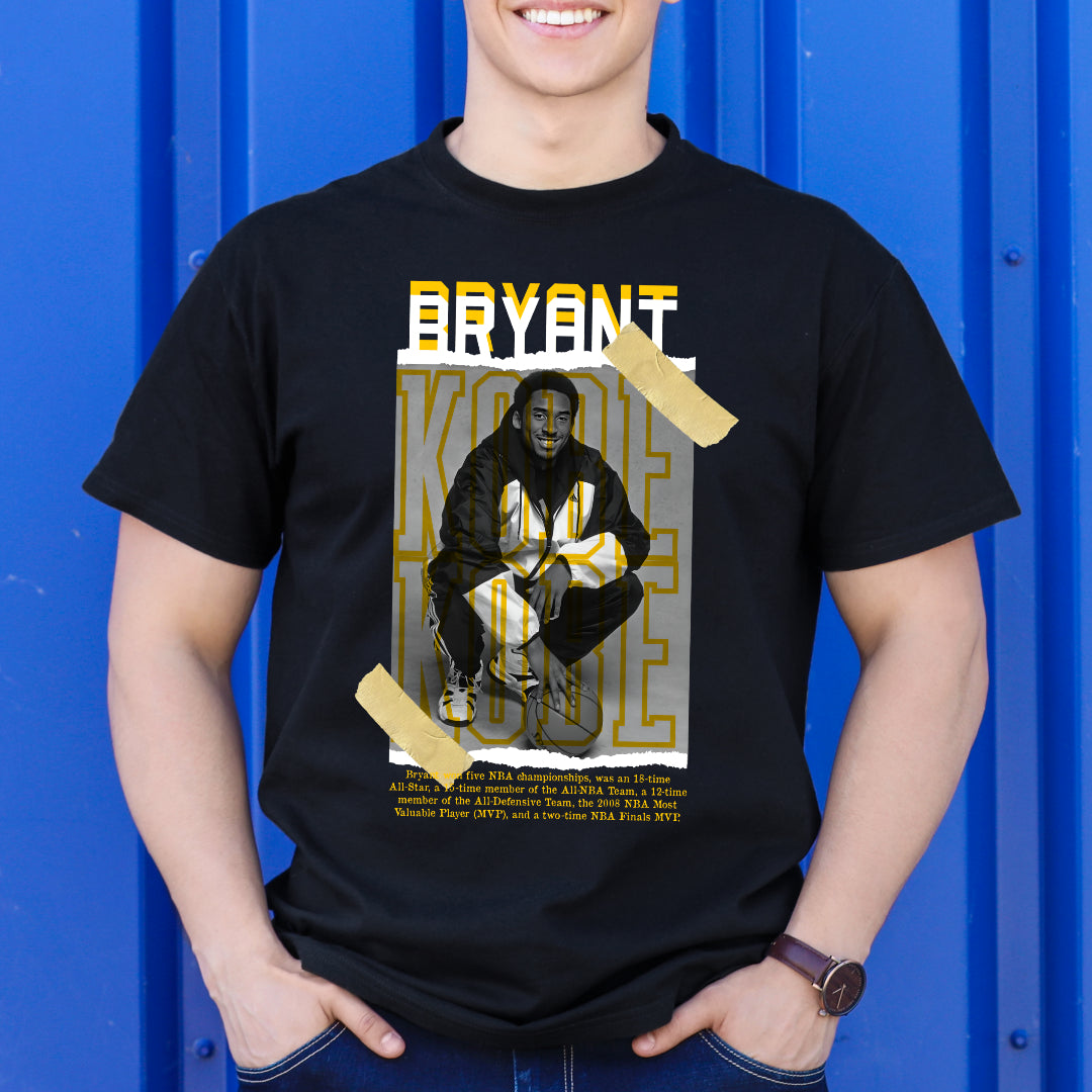 Kobe Bryant V16 NBA T-Shirt Sport Athlete Family Tee