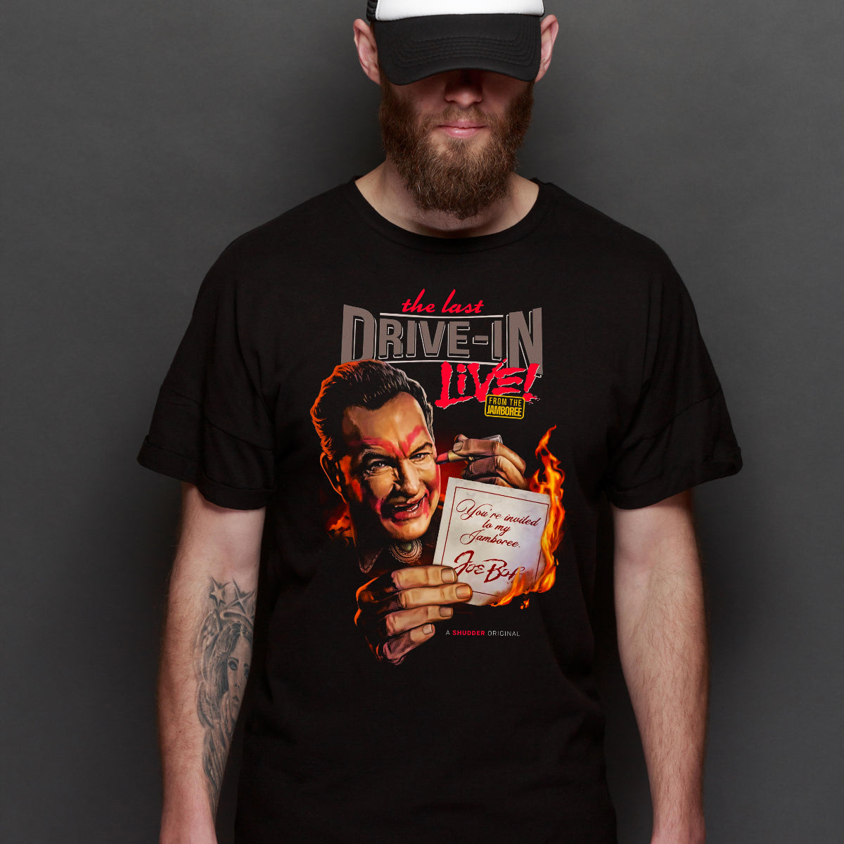 The Last Drive-In LIve! T-shirt TV Series Tee