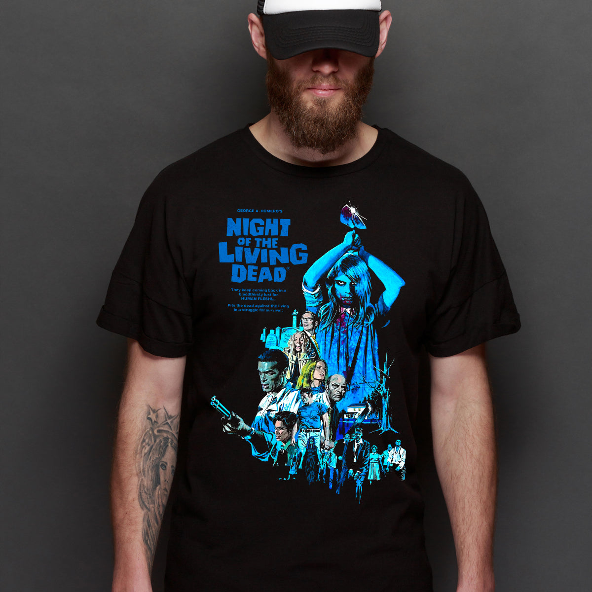 Night of the Living Dead T-shirt Movie Tee