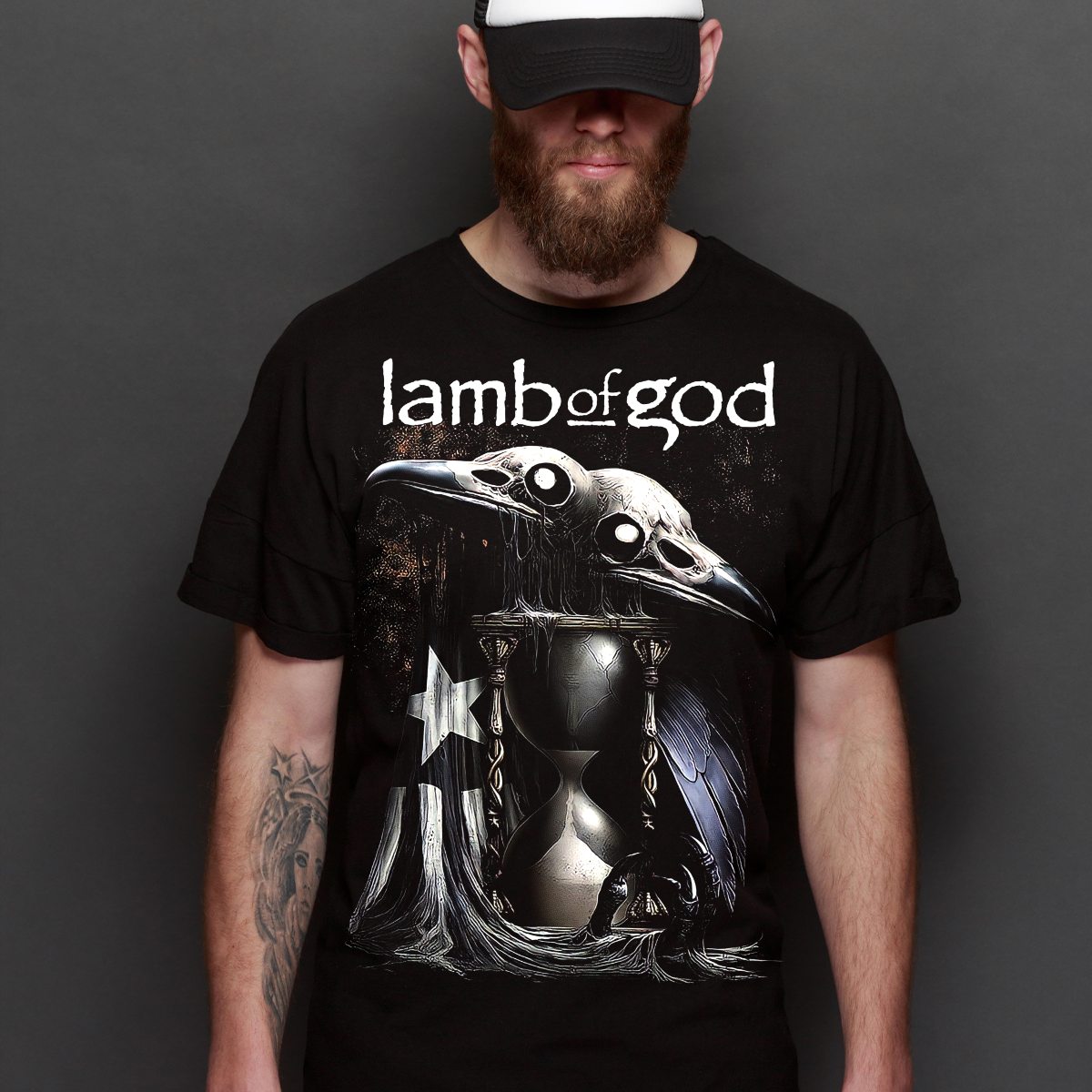 Lamb Of God T-Shirt Band Family Tee Music Heavy Metal
