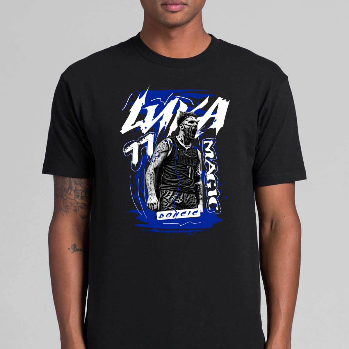 Luka Dončić NBA T-Shirt Sport Athlete Family Tee