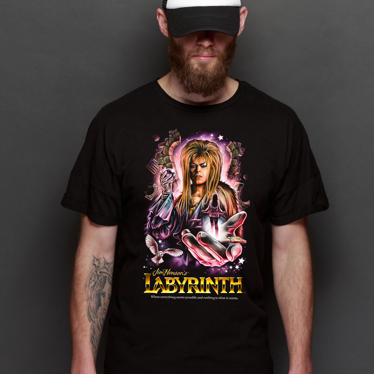 Labyrinth 1986 T-shirt Movie Tee