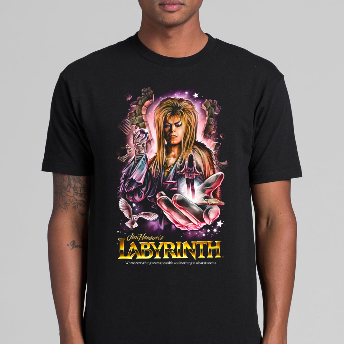 Labyrinth 1986 T-shirt Movie Tee