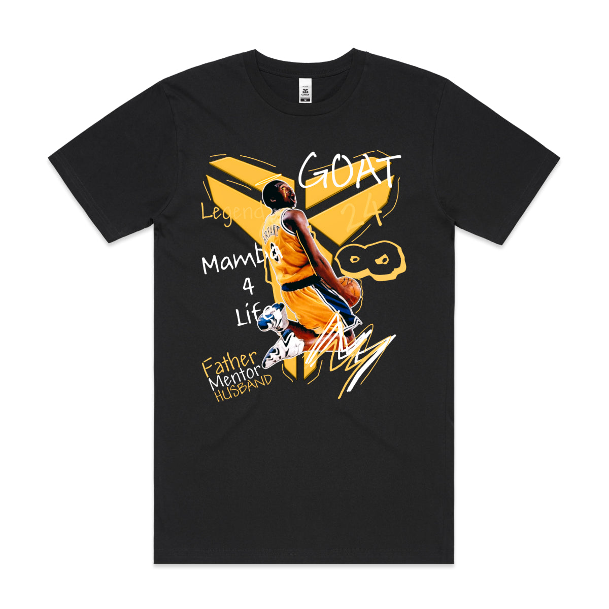 Kobe Bryant V23 NBA T-Shirt Sport Athlete Family Tee