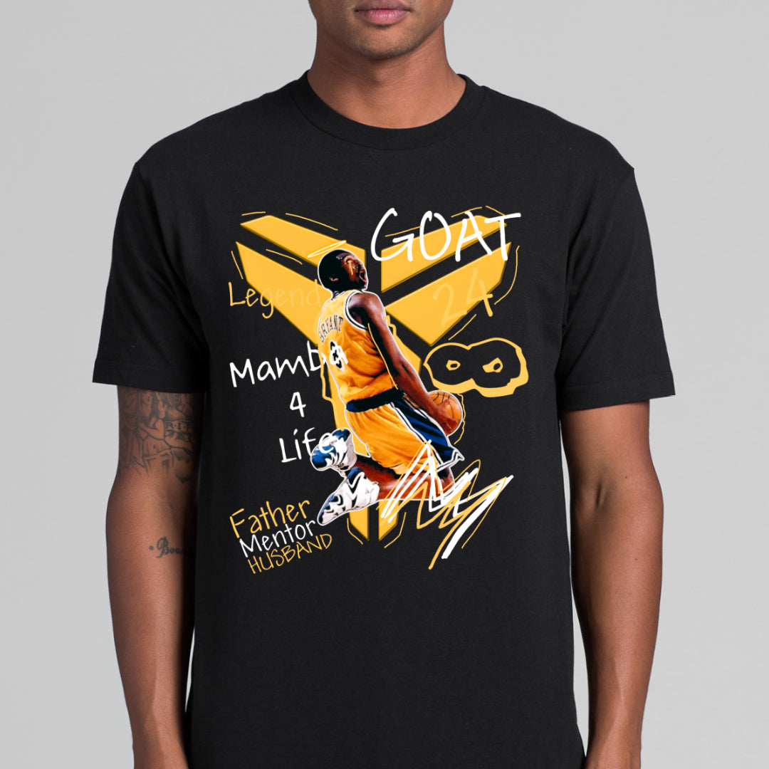Kobe Bryant V23 NBA T-Shirt Sport Athlete Family Tee