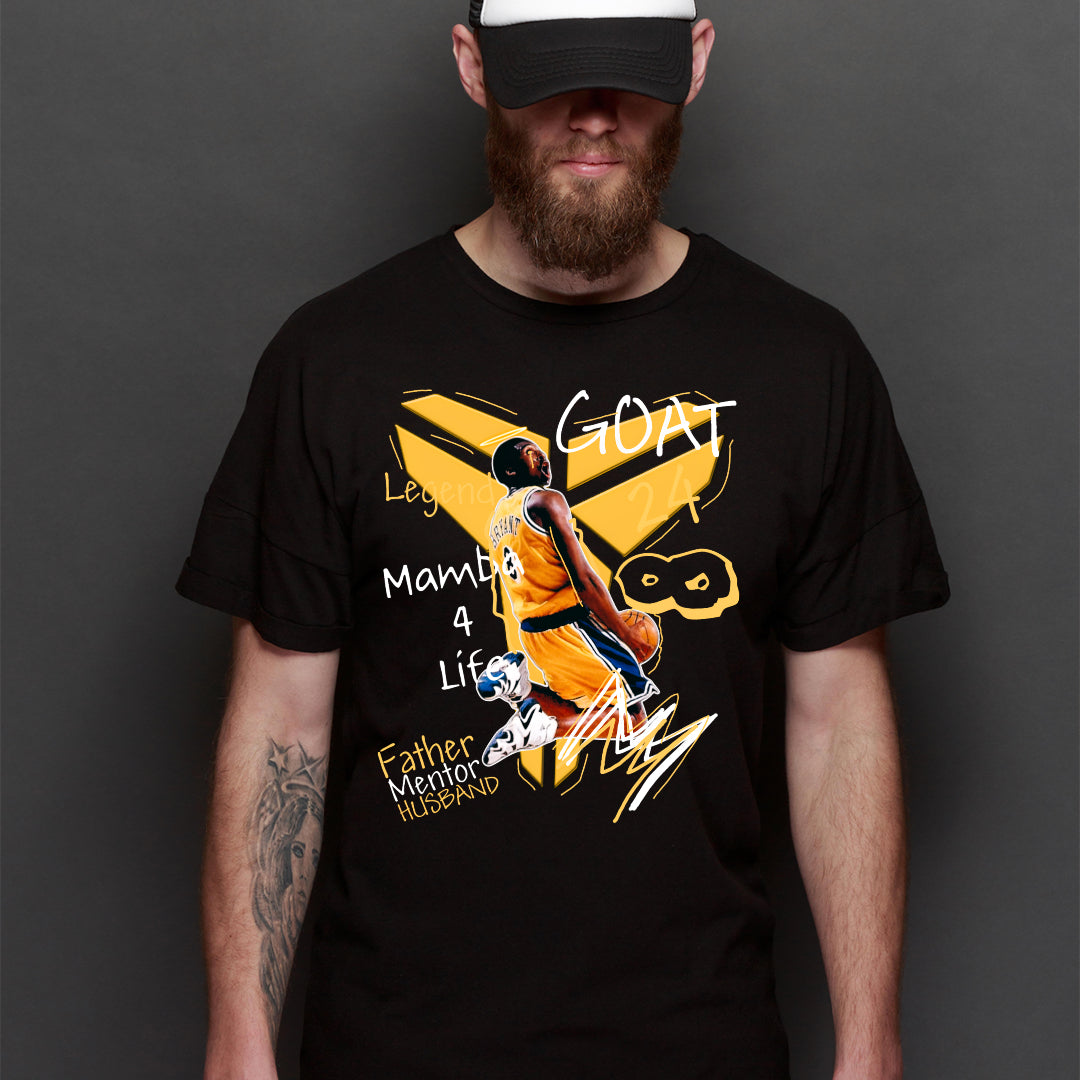 Kobe Bryant V23 NBA T-Shirt Sport Athlete Family Tee