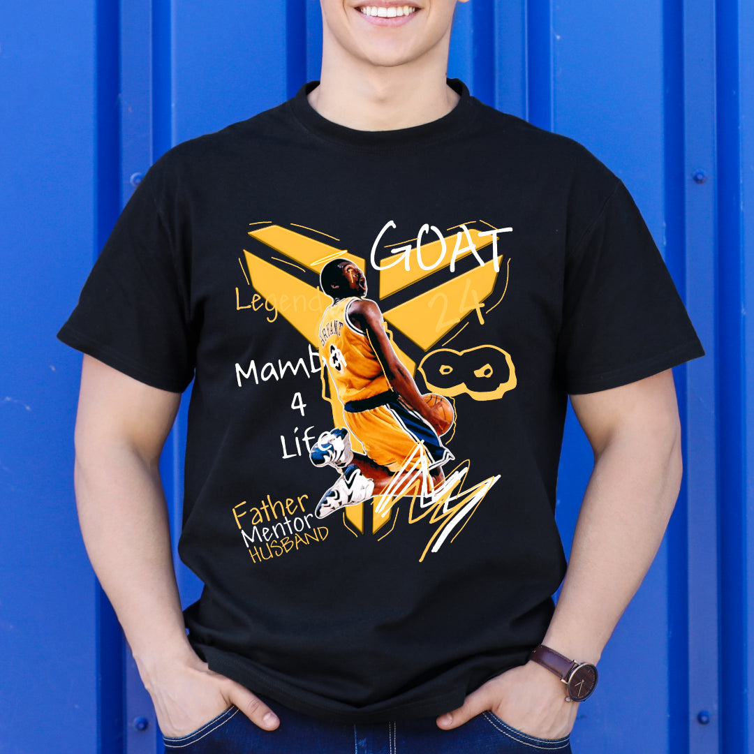 Kobe Bryant V23 NBA T-Shirt Sport Athlete Family Tee