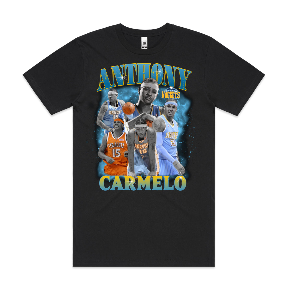 Carmelo Anthony NBA T-Shirt Sport Athlete Family Tee
