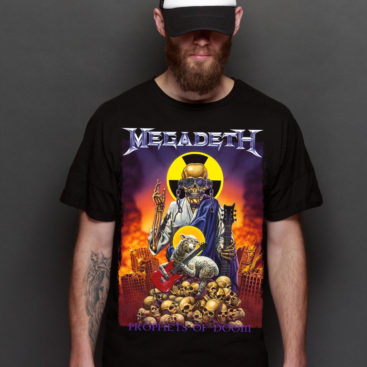 Megadeth V3 T-Shirt Band Family Tee Music Heavy Metal