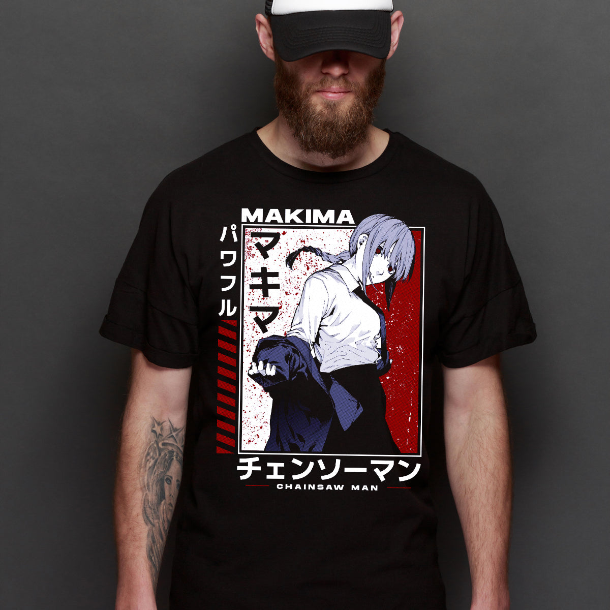 Chainsaw Man Makima V4 T-shirt Japanese anime