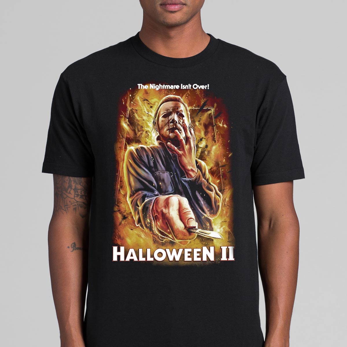 Halloween 2 Michael Myers T-shirt Horror Movie Tee