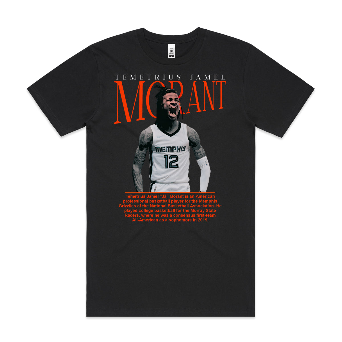 Ja Morant V11 NBA T-Shirt Sport Athlete Family Tee