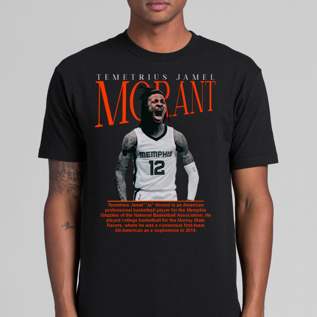 Ja Morant V11 NBA T-Shirt Sport Athlete Family Tee