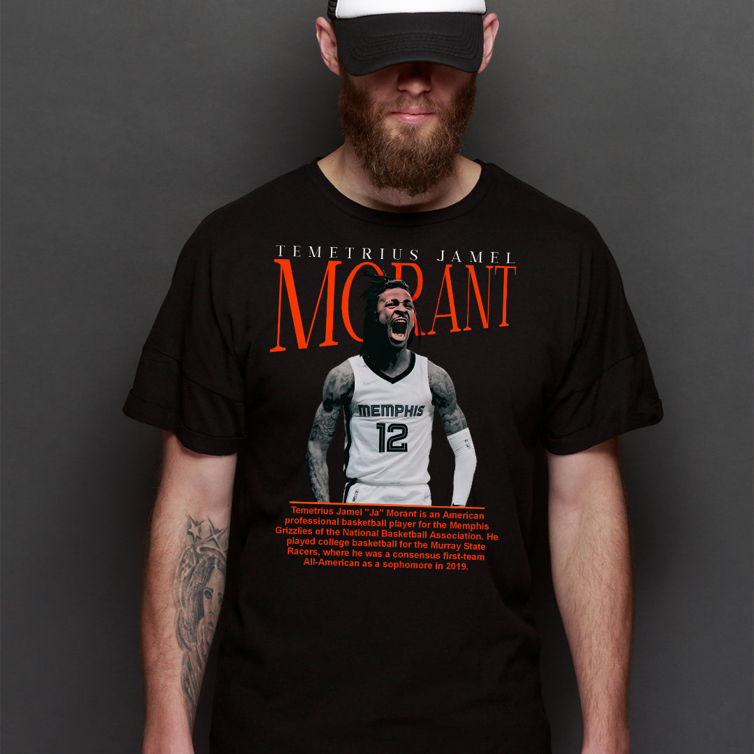 Ja Morant V11 NBA T-Shirt Sport Athlete Family Tee