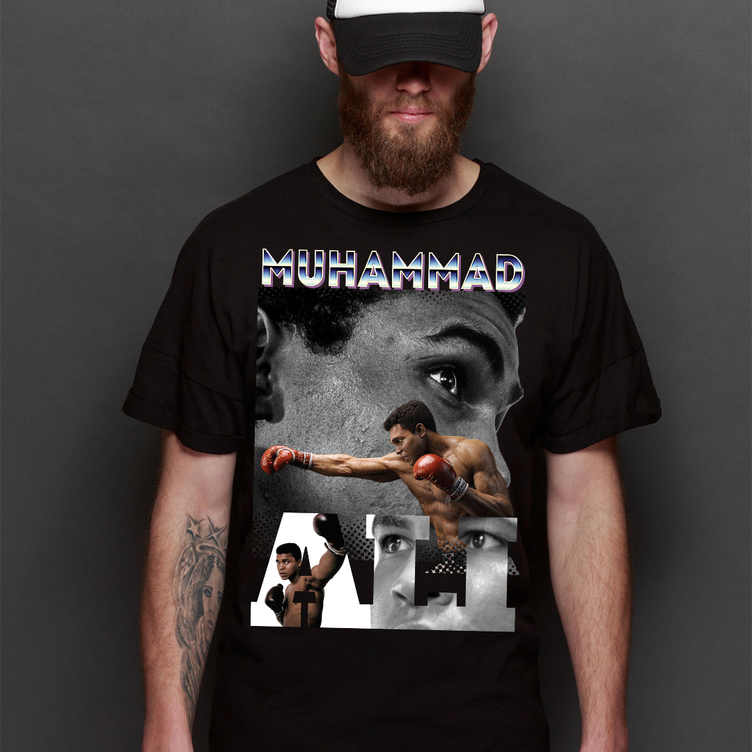 Muhammad Ali V2 T-Shirt Sport Athlete Family Tee Boxing