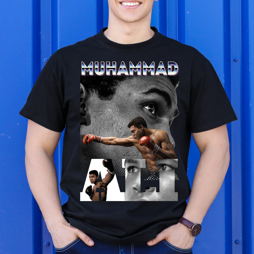 Muhammad Ali V2 T-Shirt Sport Athlete Family Tee Boxing