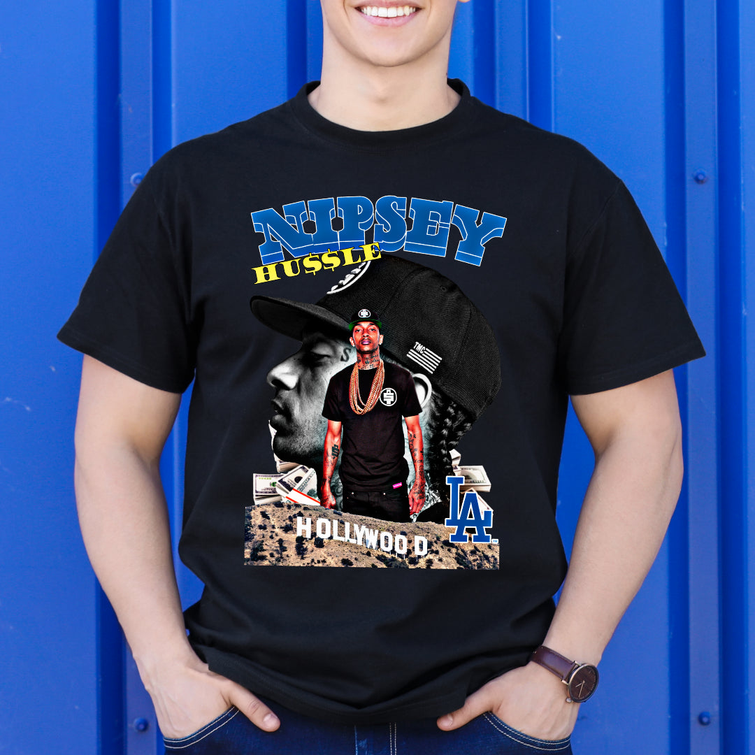 Nipsey Hussle V3 T-Shirt Rapper Family Fan Music Hip Hop Culture