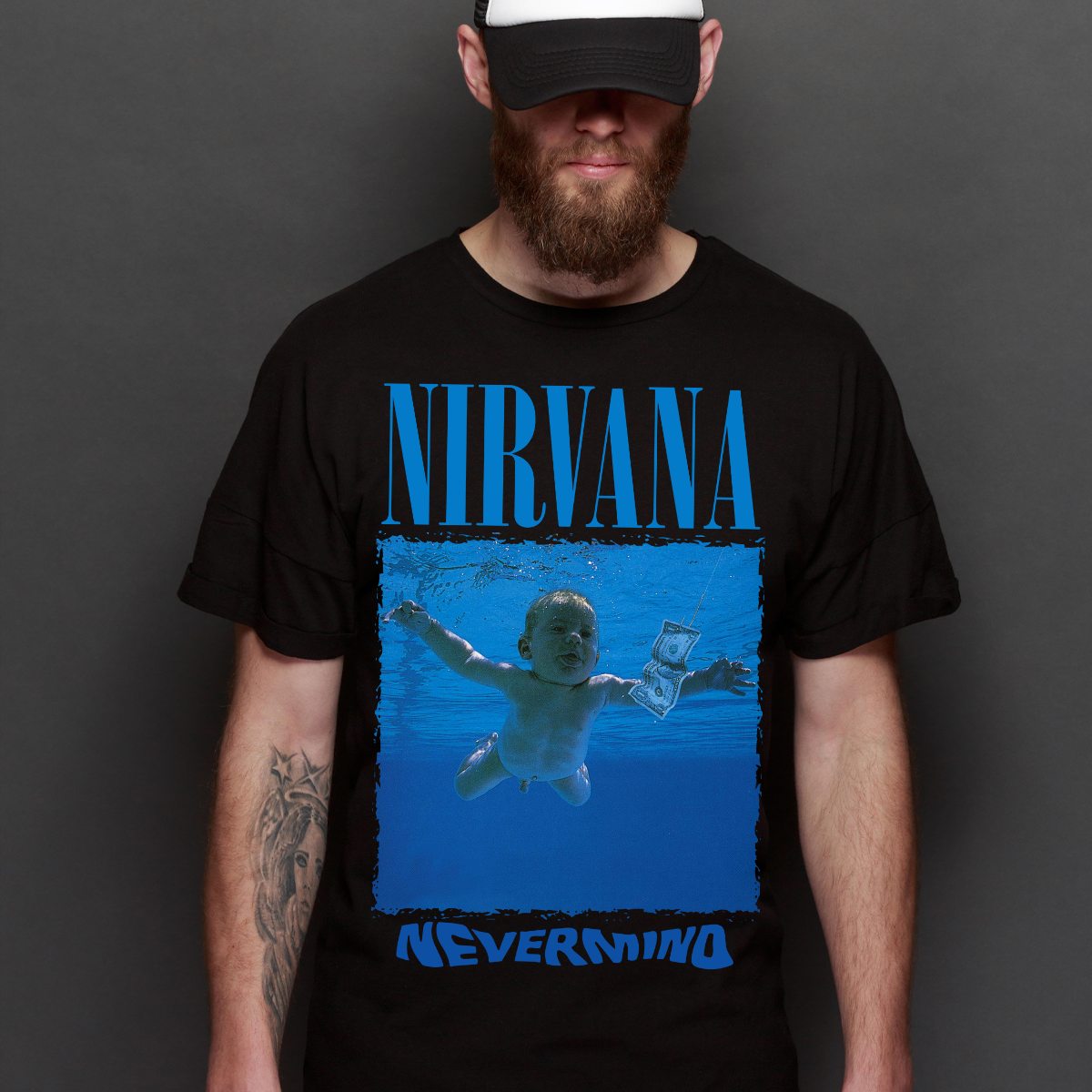 NIRVANA V3 T-Shirt Band Family Tee Music Rock And Roll
