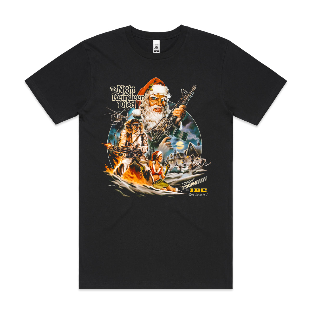 The Night The Reindeer Died T-shirt Funny Movie Tee