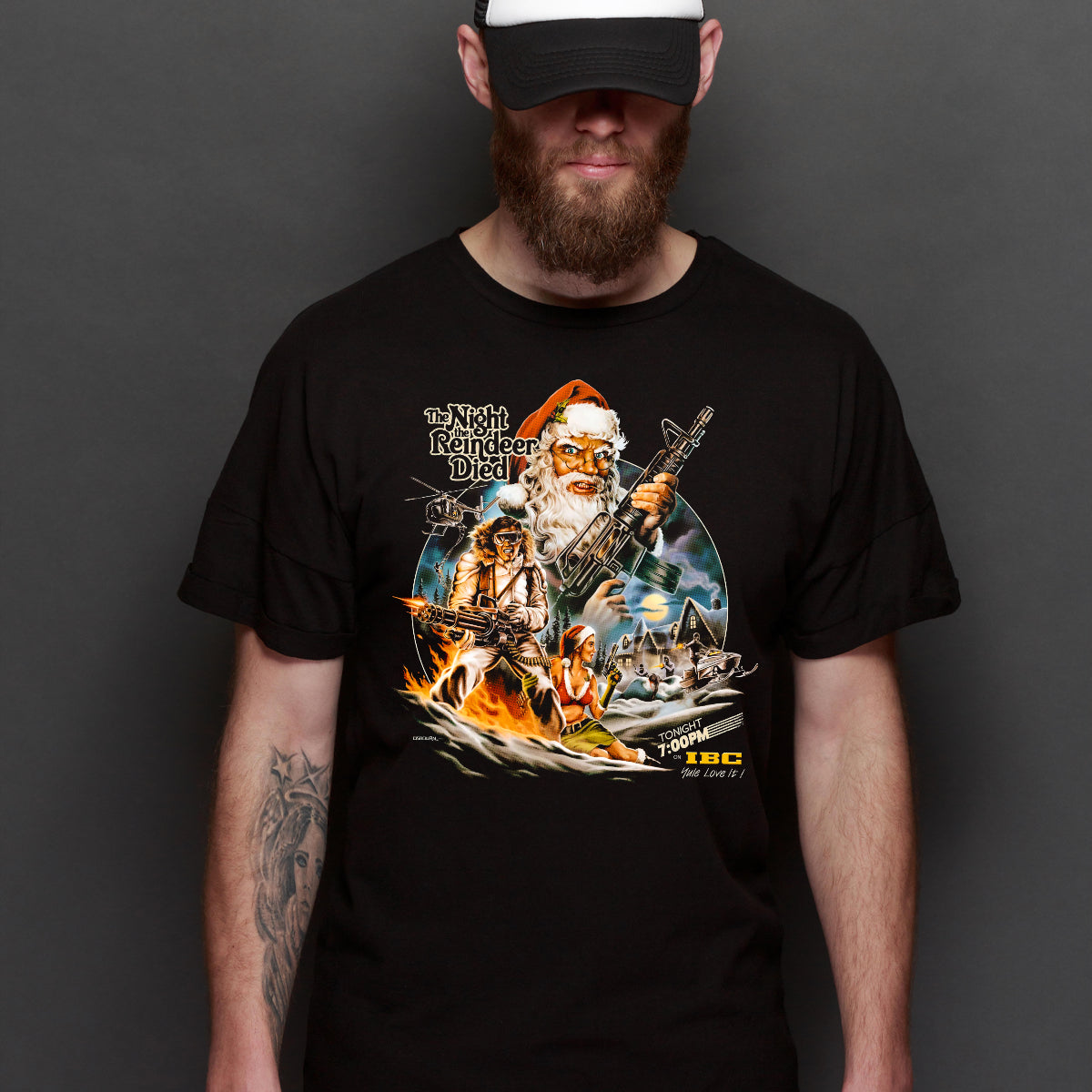 The Night The Reindeer Died T-shirt Funny Movie Tee