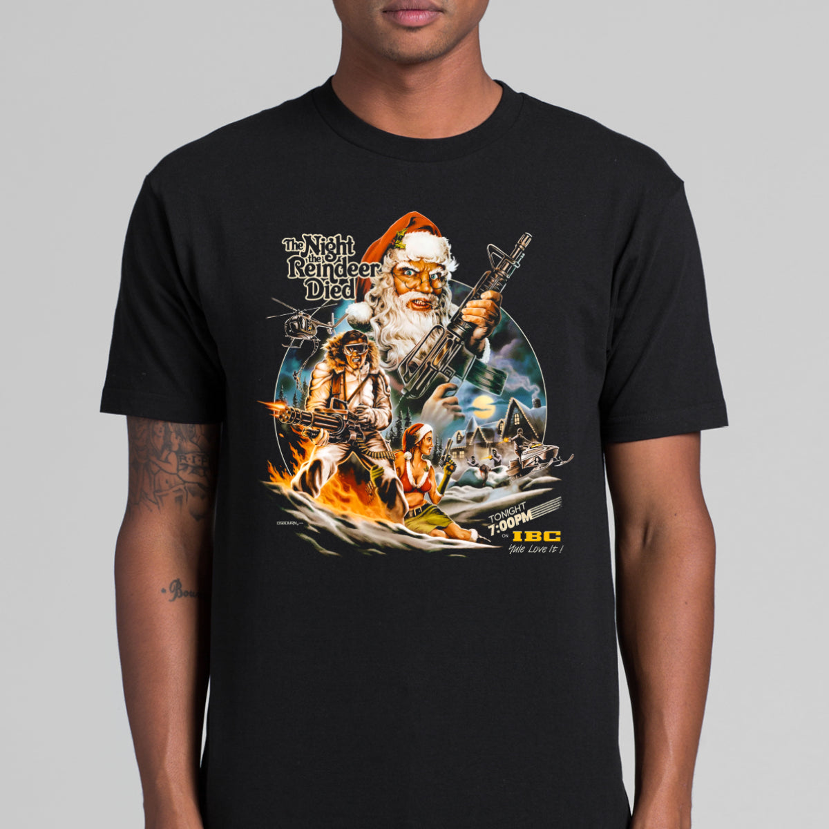 The Night The Reindeer Died T-shirt Funny Movie Tee