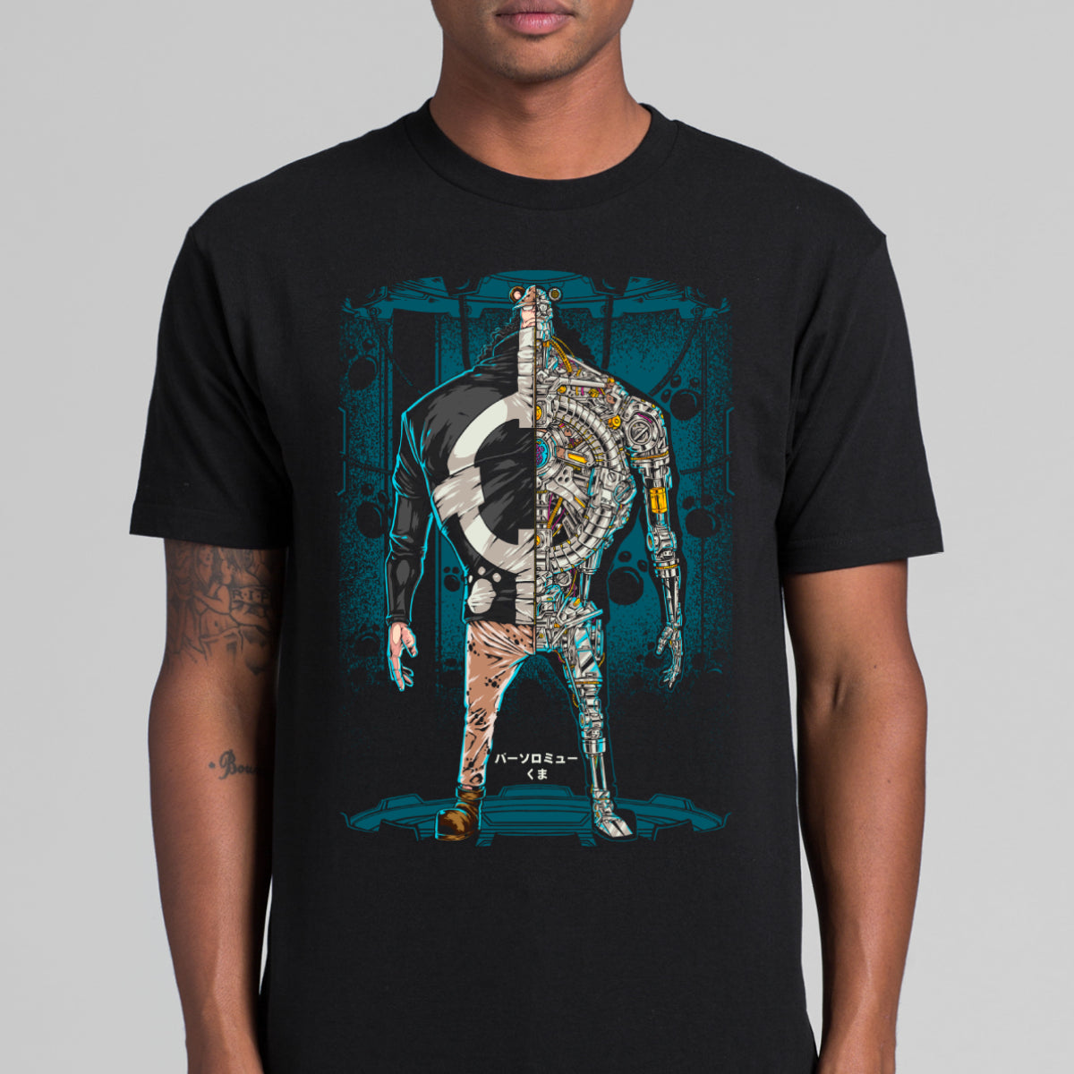 One Piece Bartholomew Kuma T-Shirt Japanese Anime Tee