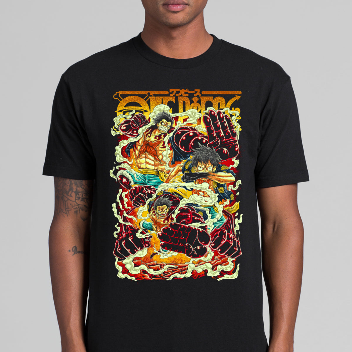 One Piece V17 Luffy T-Shirt Japanese Anime Tee