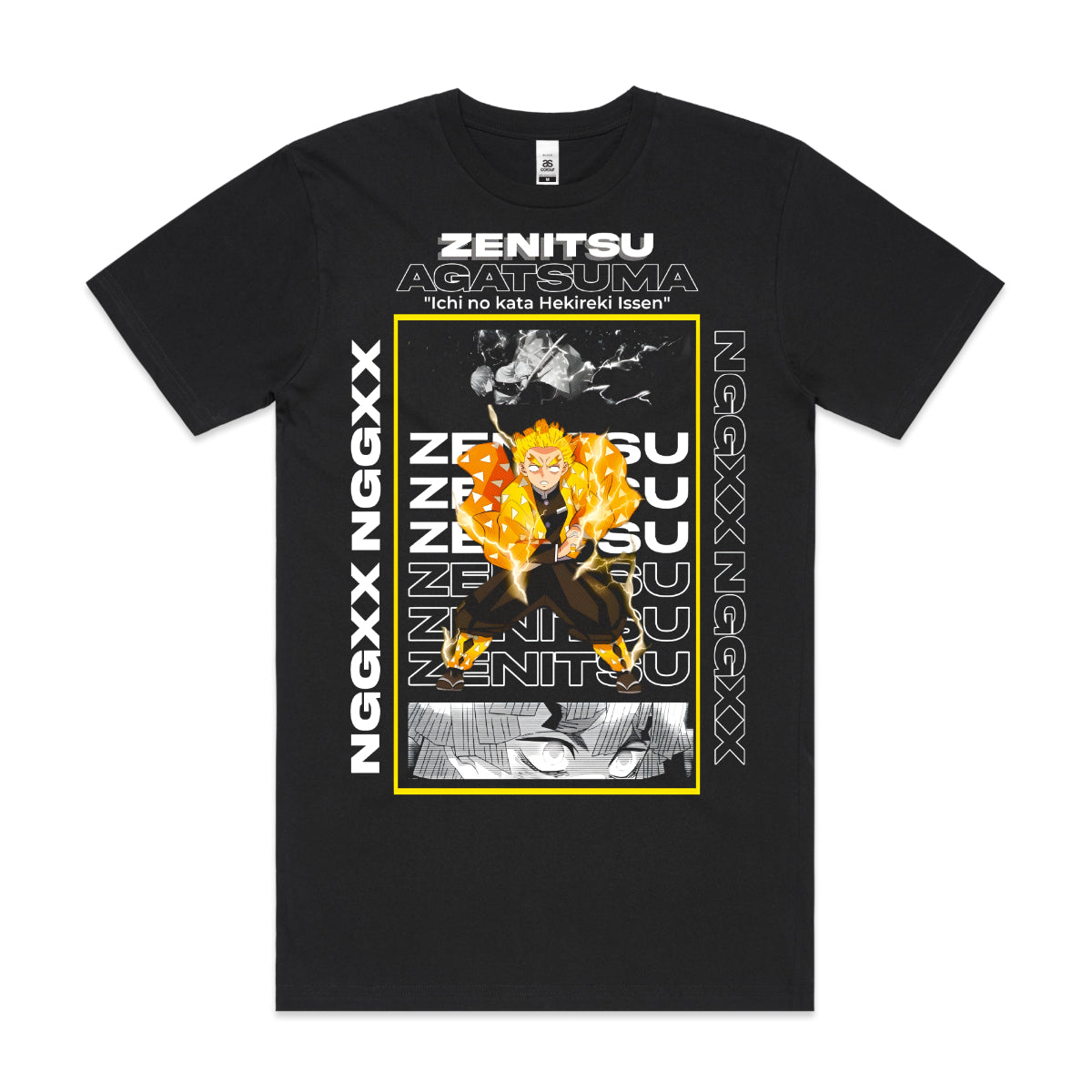 Demon Slayer Zenitsu Agatsuma V2 T-shirt Japanese Anime Tee