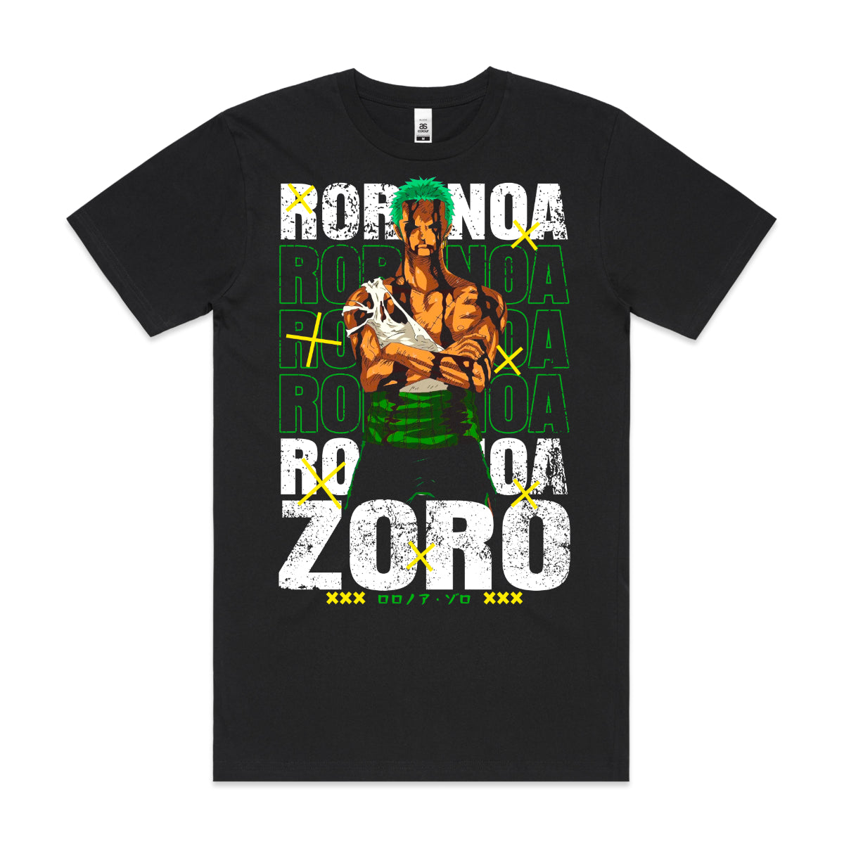 One Piece Roronoa Zoro V3 T-Shirt Japanese Anime Tee