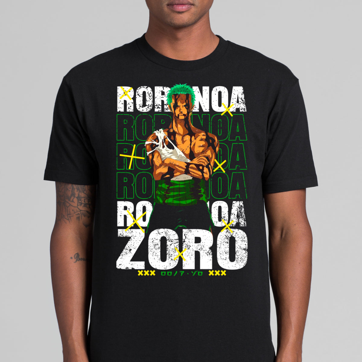 One Piece Roronoa Zoro V3 T-Shirt Japanese Anime Tee