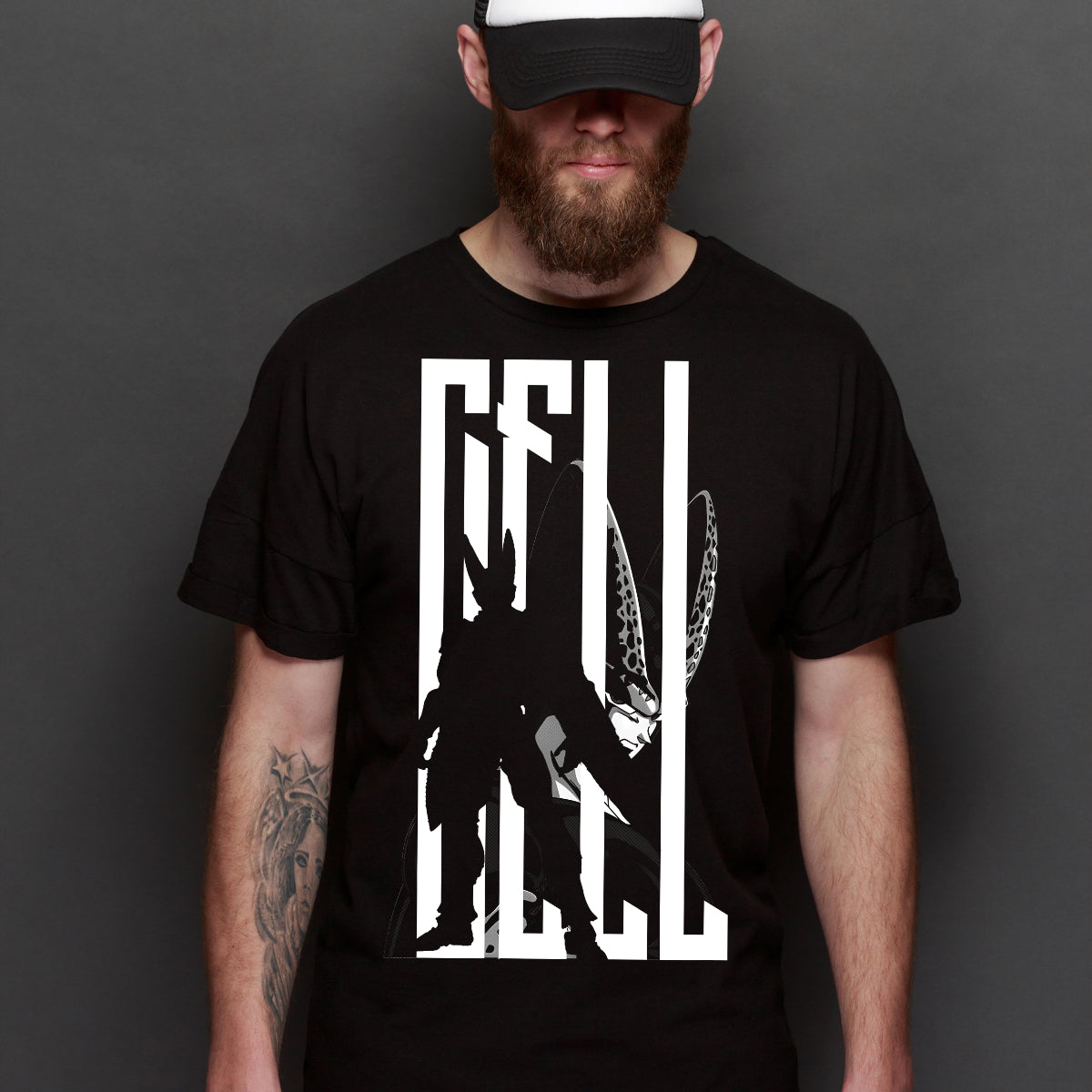 Dragon Ball Z Cell V4 T-Shirt Japanese Anime Tee