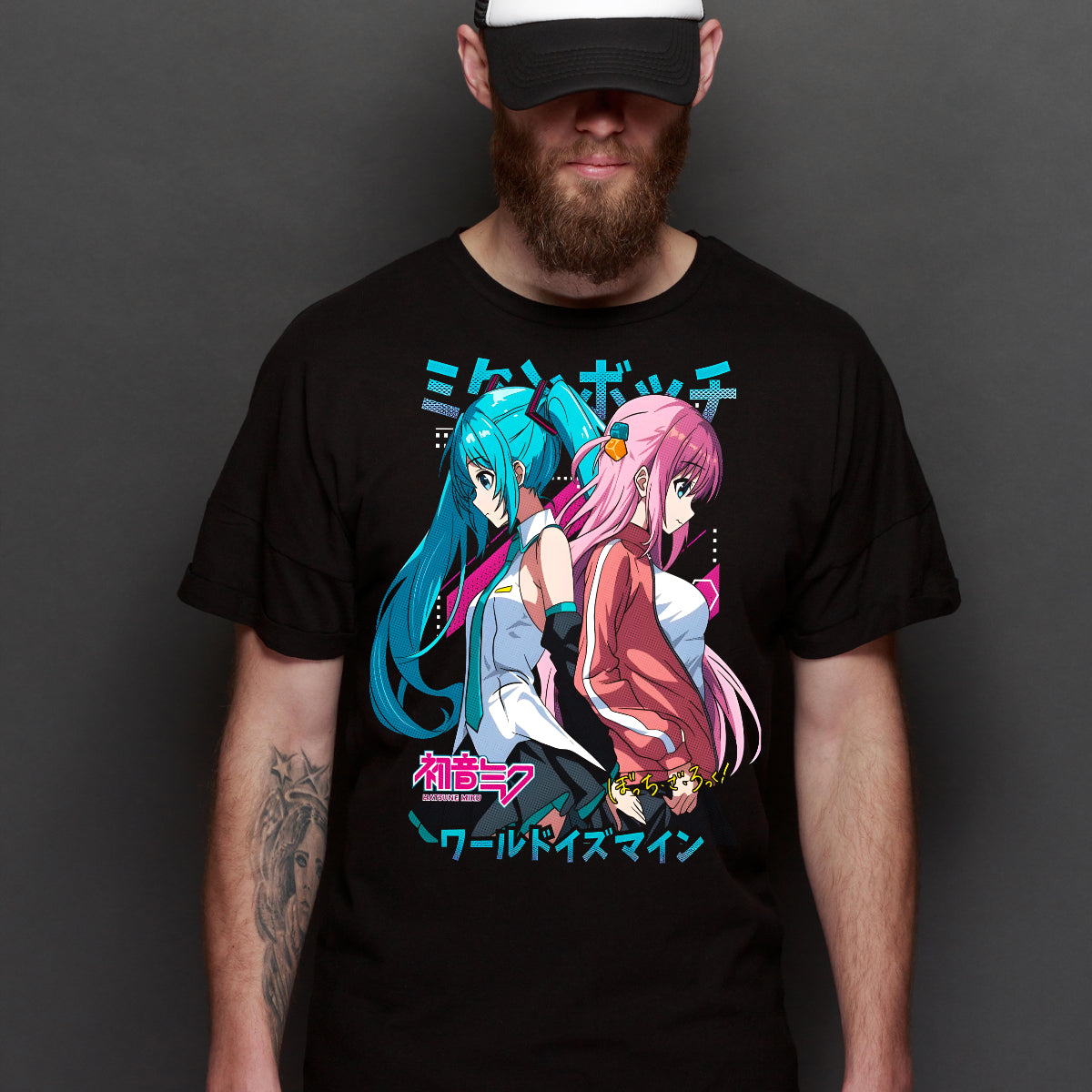Hatsune Miku Hitori Gotou T-Shirt Japanese Anime Tee
