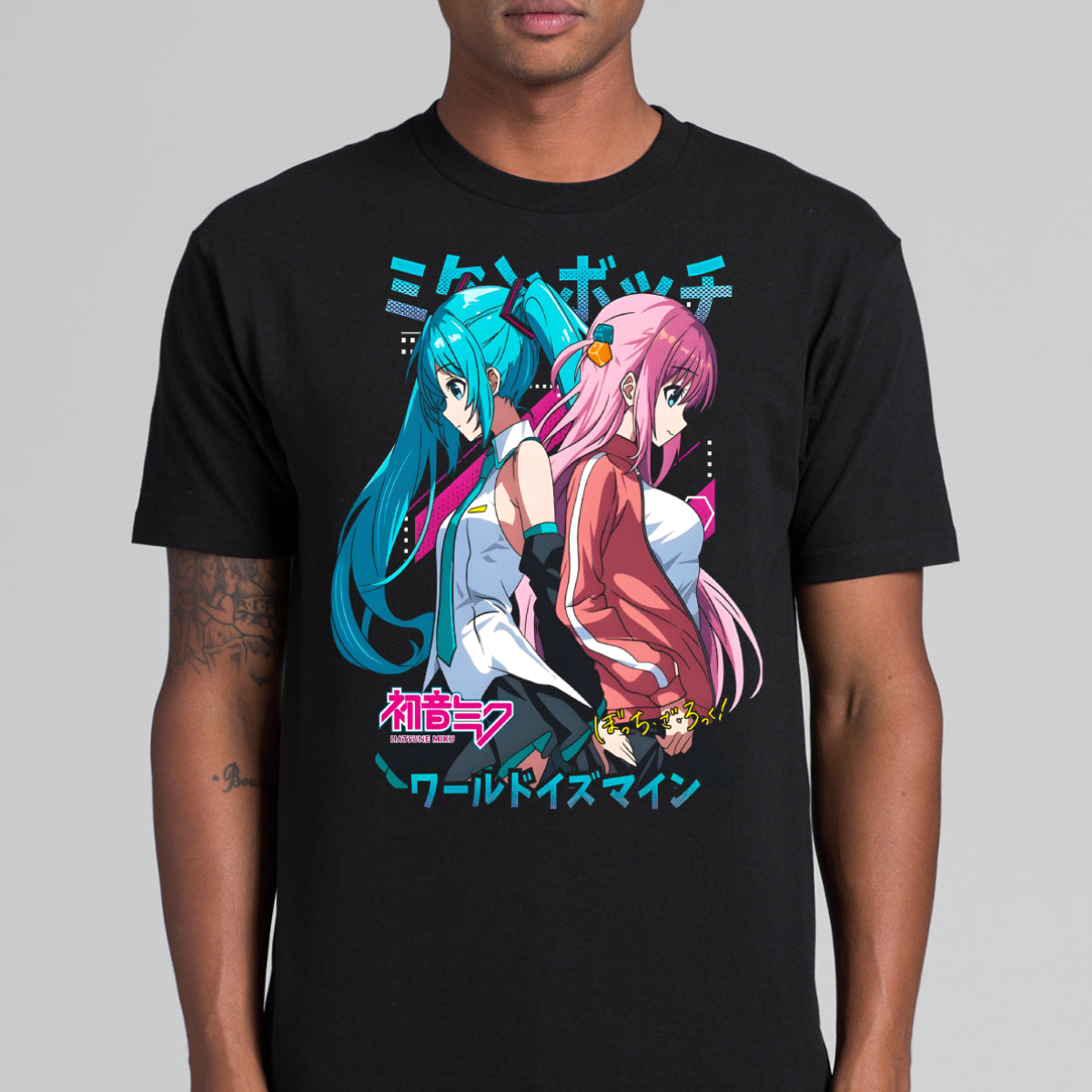 Hatsune Miku Hitori Gotou T-Shirt Japanese Anime Tee