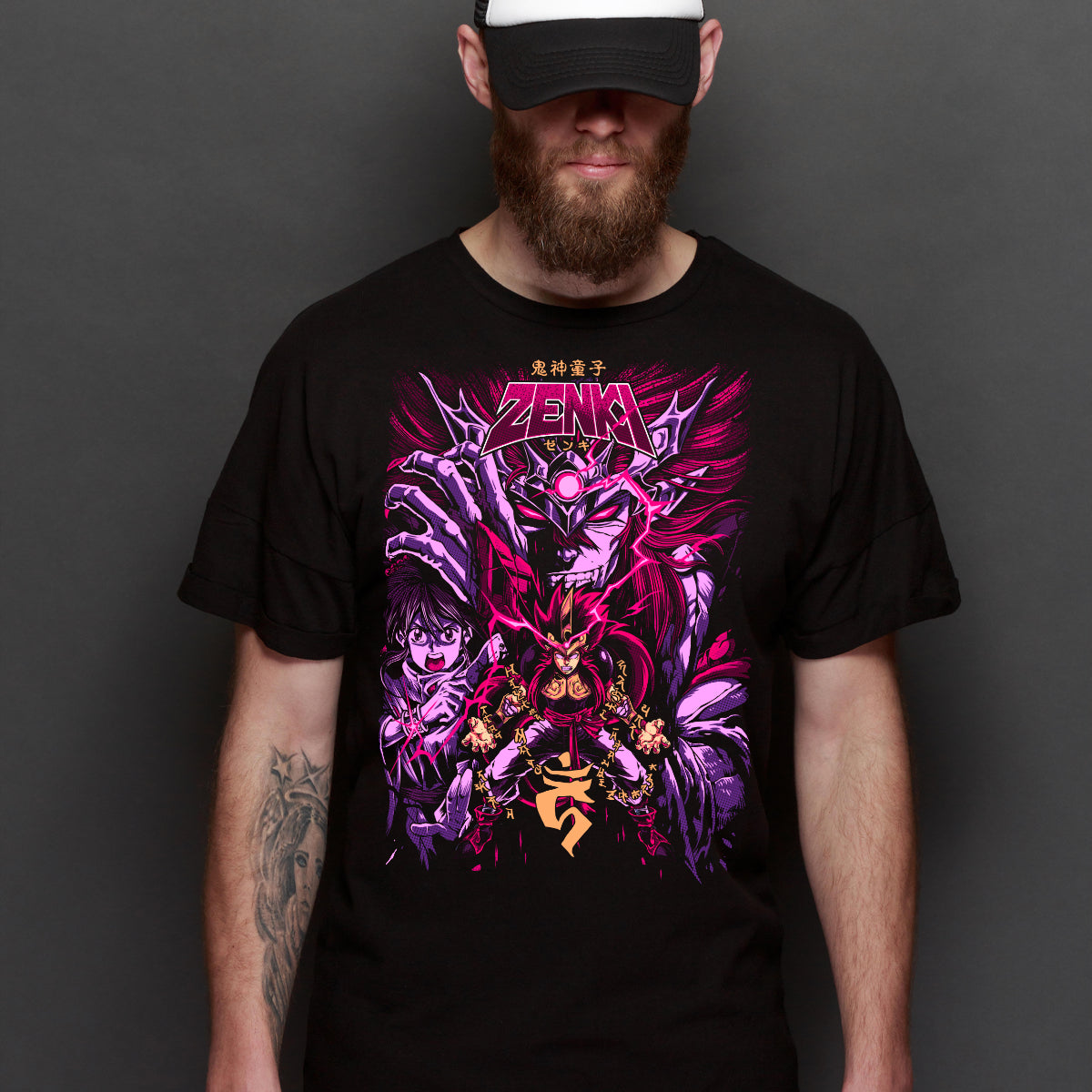 Zenki T-shirt Japanese Anime Tee