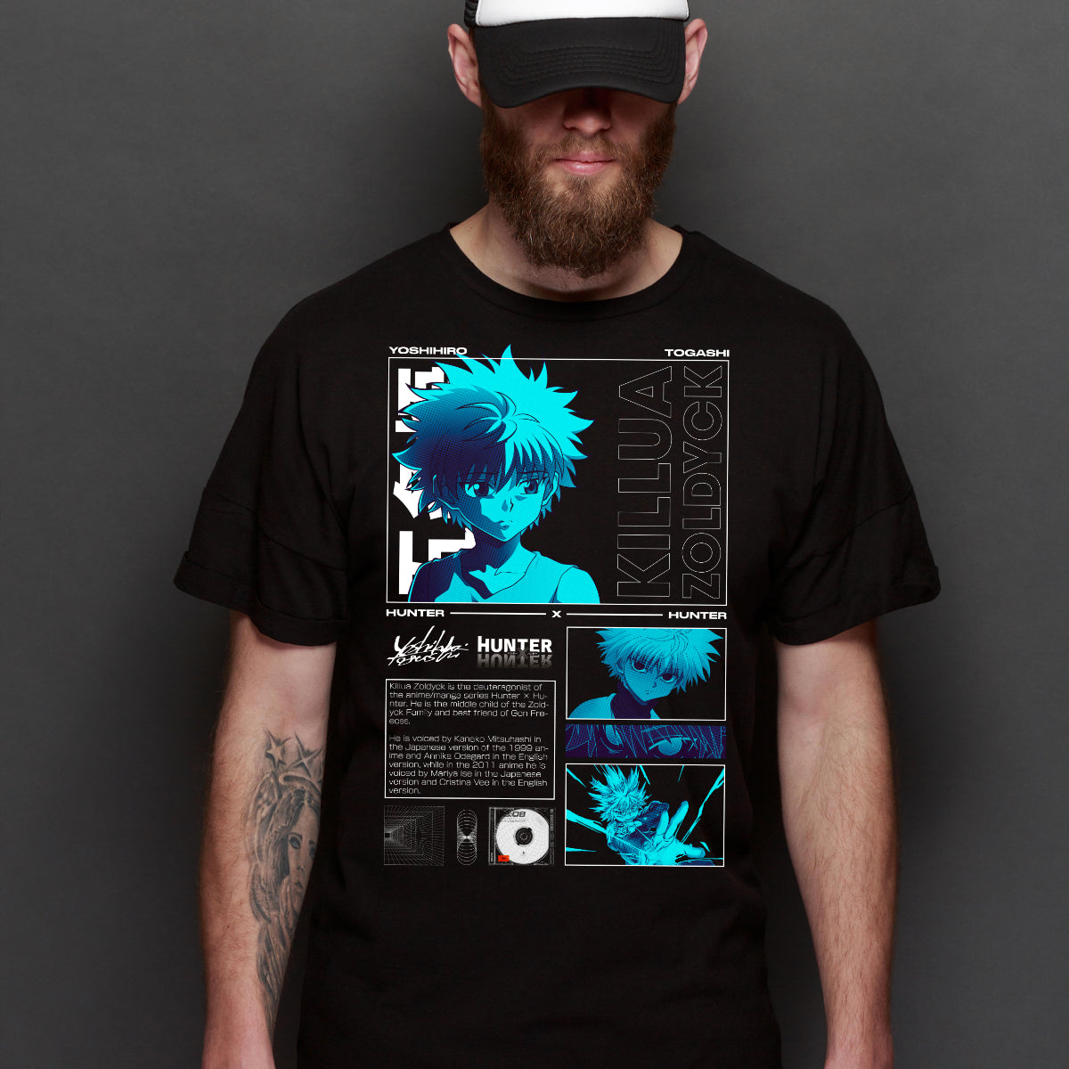 Hunter x Hunter Killua V3 T-shirt Japanese Anime Tee