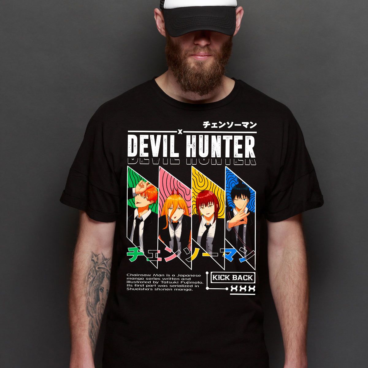 Chainsaw Man V12 T-shirt Japanese anime Tee