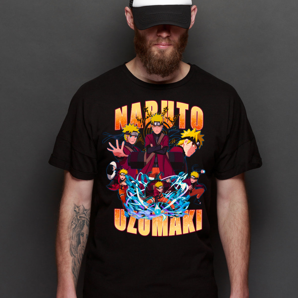 Naruto Uzumaki Naruto Ver6 T-Shirt Japanese Anime Tee
