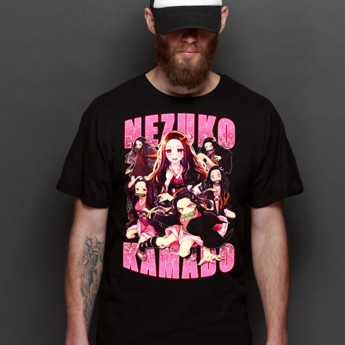 Demon Slayer Nezuko Kamado Ver10 T-shirt Japanese Anime Tee