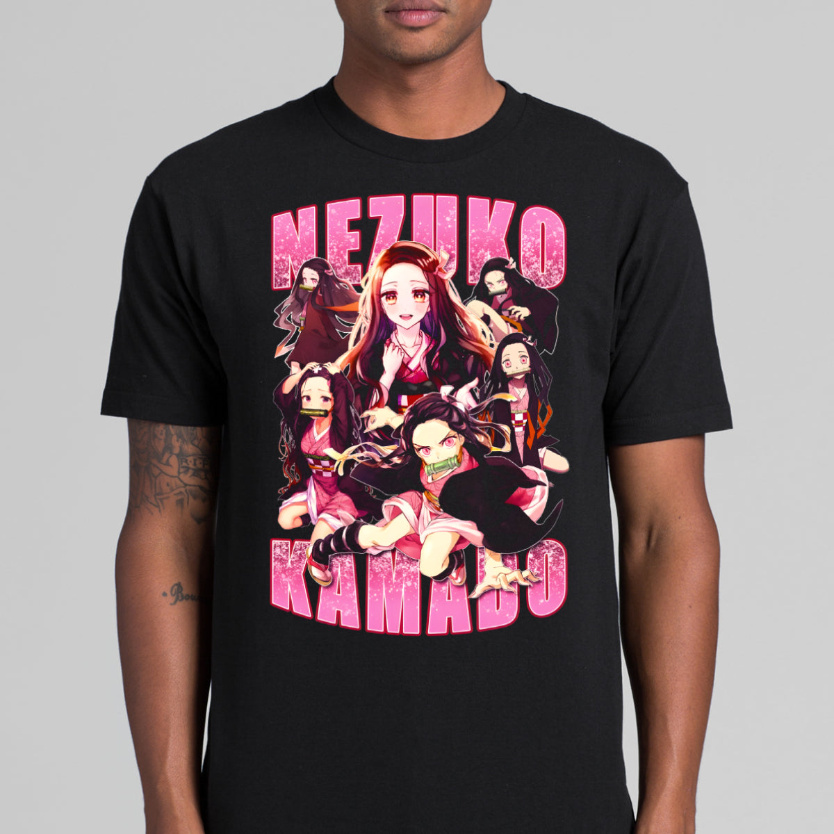 Demon Slayer Nezuko Kamado Ver10 T-shirt Japanese Anime Tee